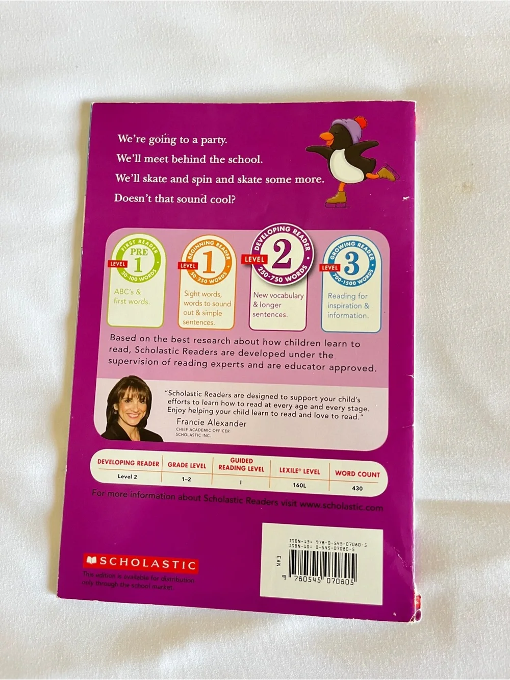 Scholastic Step into Reading Level 2 Children's Books Dolphins Penguin Skating